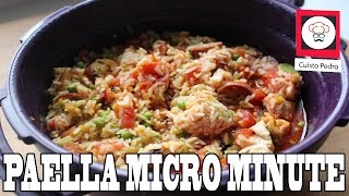 Recette rapide paella au micro minute Tupperware [upl. by Boorman610]