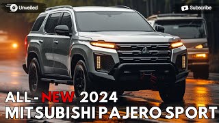 2024 MITSUBISHI PAJERO SPORT MONTERO SPORT Redesign The First Public Reveal [upl. by Rhoads]