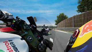 Motogp 24 Onboard Johann Zarco Honda Sachsenring 2024 [upl. by Schalles621]