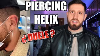 ¡MI EXPERIENCIA CON EL PIERCING HELIX ¿Duele Alex FLW [upl. by Church]