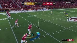 How to Kick an Onside Kick Madden 24 [upl. by Nnaeirelav300]