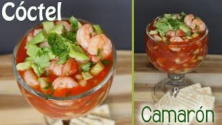 Cóctel de Camarón  Receta  Mi Cocina Rápida [upl. by Yrrak469]