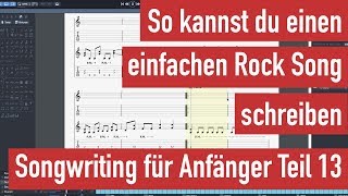 EGitarre lernen  So schreibst du deine ersten Songs  Songwriting für Anfänger Teil 13 [upl. by Flyn807]