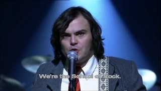 School of Rock official video  lyrics [upl. by Aikaj]