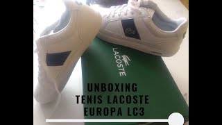 LACOSTE EUROPA COMO FICA NO PÉ [upl. by Pammy]