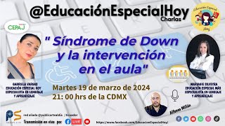 Sindrome de Down y su intervención en el aula [upl. by Tnahsarp]