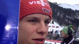 Skispringen Interview mit Andreas Wellinger 16122012 [upl. by Ayin]