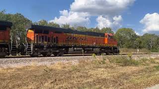 BNSF Manifest  Dobbin TX  102824 [upl. by Ymirej405]