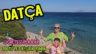 2024 YAZ TATİLİ MALİYETLERİ Datça Muğla  7 Kat Koyu  Datça Merkez  Datça Plajları [upl. by Morganstein]