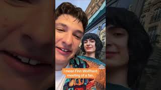 This Photo Of Finn Wolfhard Meeting A Fan Is WILD 🤯  The Movie Dweeb [upl. by Gasper]