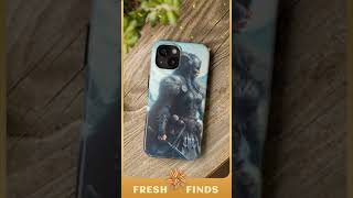 Viking Shieldmaiden Phone Case Tough Norse Winter Warrior Accessory Tough Phone Cover Shieldma [upl. by Lasala]