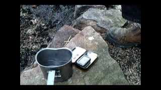 Altoid Tin Alcohol Stove Burn Test [upl. by Nnewg122]