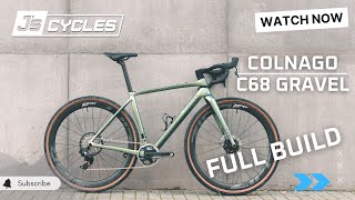 4K FULL BIKE BUILD COLNAGO C68 GRAVEL [upl. by Bobbi]