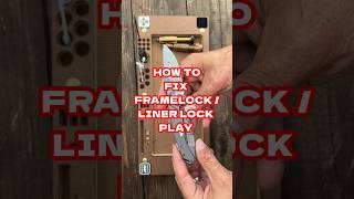 How to Fix a Framelock with Up and Down Play youtubeshorts shorts [upl. by Ahsit]