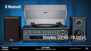 TEAC LPP1000  Chaine hifi Bluetooth amp platine vinyle [upl. by Aubrette]