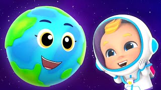 Planet Song a Preschool Nursery Rhyme for Kids and Learn About The Solar System [upl. by Durgy]