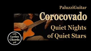 Corcovado Quiet Nights of Quiet Stars Bossa Nova Guitar Lessons [upl. by Assej]