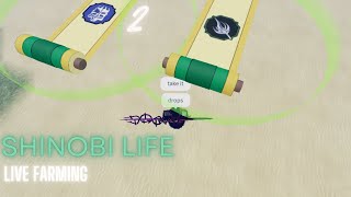 Shinobi Life 2 Live Farming [upl. by Dinse]