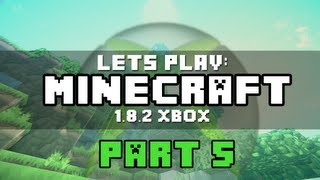 Lets Play Minecraft Xbox 360 182 Update  Part 5 The wolf curse is over [upl. by Earehc760]