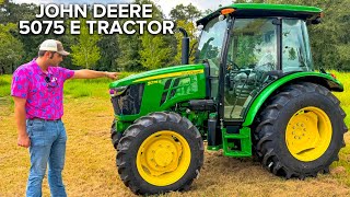 John Deere 5075 E Full Tractor Overview [upl. by Anirbak]