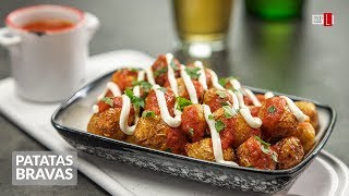 Patatas Bravas  Spanish Fried Potatoes  Food Channel L Recipes [upl. by Packer]