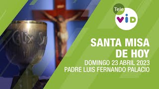 Misa de hoy â›ª Domingo 23 de Abril 2023 Padre Luis Fernando Palacio  Tele VID [upl. by Ymmac923]