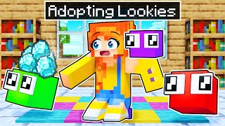 Adopting LOOKIES in Minecraft [upl. by Alemac424]