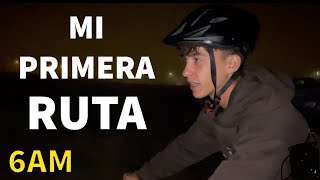 MI PRIMERA RUTA EN BICICLETA‼️‼️ [upl. by Eimme]