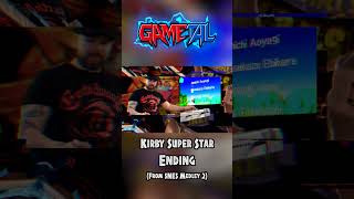 Ending Kirby Super Star  GaMetal Remix From SNES Medley 2 kirby snes [upl. by Tarrance669]