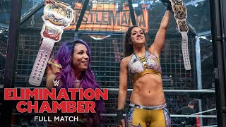 FULL MATCH  WWE Women’s Tag Team Championship Elimination Chamber Match Elimination Chamber 2019 [upl. by Nottap]