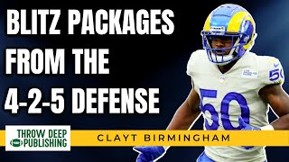 Blitz Packages from the 425 Defense [upl. by Llerad]