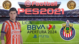 Chivas Option File liga Mx Pes 2021 PS4 Y PS5 [upl. by Aicsile]