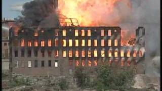 UNCUT Lewiston Mill Fire [upl. by Enilesor724]