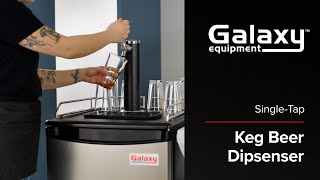 Galaxy Single Tap Kegerator Beer Dispenser [upl. by Watt]