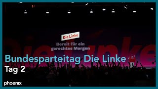 Bundesparteitag von Die Linke in Halle an der Saale  Tag 2  191024 [upl. by Ylebmik]