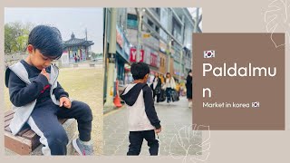 Korea vlog 🇰🇷Paldalmun market in korea Korea ki local market sea market in korea 😍vlog [upl. by Archibald]