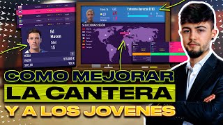 COMO UTILIZAR la CANTERA amp MEJORAR las JOVENES PROMESAS en FIFA 23 MODO CARRERA ✅ [upl. by Akit342]