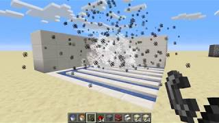 Minecraft Blast Resistant Walls  Tutorial [upl. by Karlise]