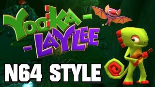 YookaLaylee  Moodymaze Marsh N64 Banjo Kazooie Style [upl. by Stoll]