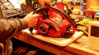 Troubleshooting A Chainsaw That Wont Rev Up [upl. by Ayenat]