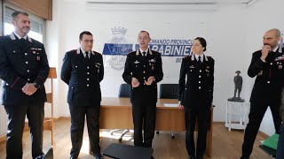 Quattro nuovi dirigenti per una squadra dei carabinieri quotolimpicaquot [upl. by Melvyn]