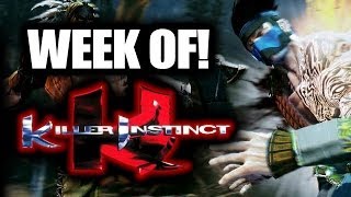 WEEK OF Killer Instinct Xbox One Part 2 Random Select [upl. by Eisseb406]