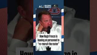 How Hugh Freeze leans on personnel to “rerecruit” Auburn’s roster wareagle wde auburnfootball [upl. by Yanffit554]