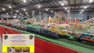 2022 Great Scale Model Train Show Tour Feb HO N amp O Gauge [upl. by Angelica332]