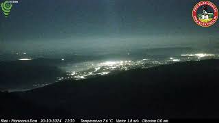 Klek  Planinarski Dom  20102024  Night  TimeLapse [upl. by Hadlee]