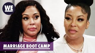 K Michelle amp Lyricas EXPLOSIVE Fight 👊🧨 Marriage Boot Camp Hip Hop Edition [upl. by Ramal]