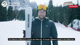 Skireviews 20242025  Salomon SMax 12 English Subtitles [upl. by Aticilef]