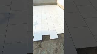 Terrace per yah design kaise lag rahi hai bataotiles [upl. by Ydnes]