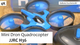 Mini Dron Quadrocopter JJRC H36  Mały Ale wariat  Rzut Oka [upl. by Georgy230]