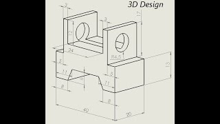 Tutoriel solidworks pour débutant Solidworks tutorial for beginners [upl. by Mcadams974]